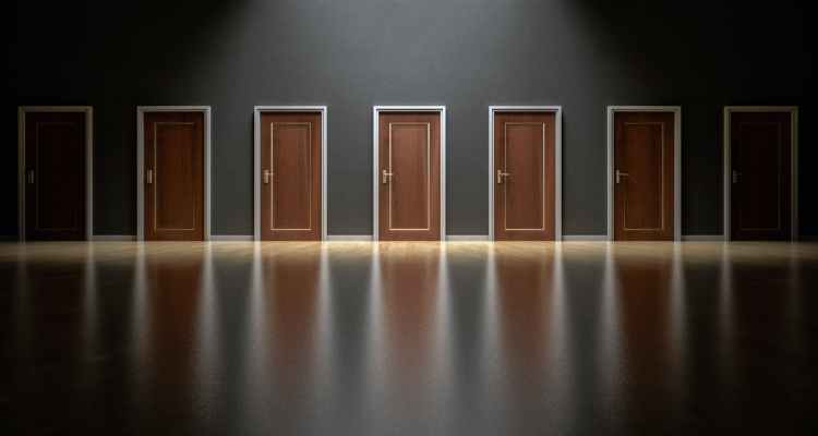 choices decision doors doorway